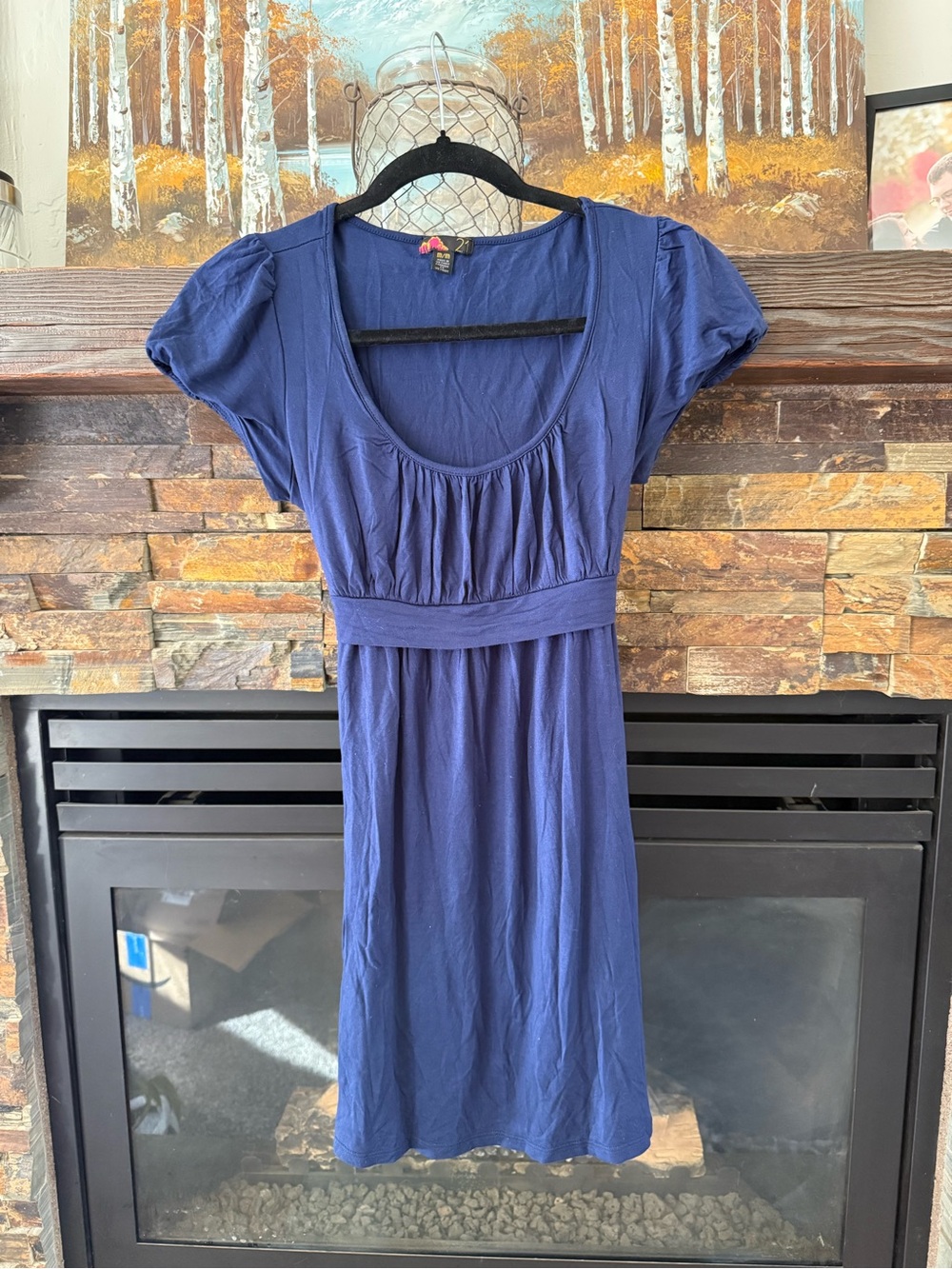 Rue 21 Scoop-Neck Empire Waist Midi Dress